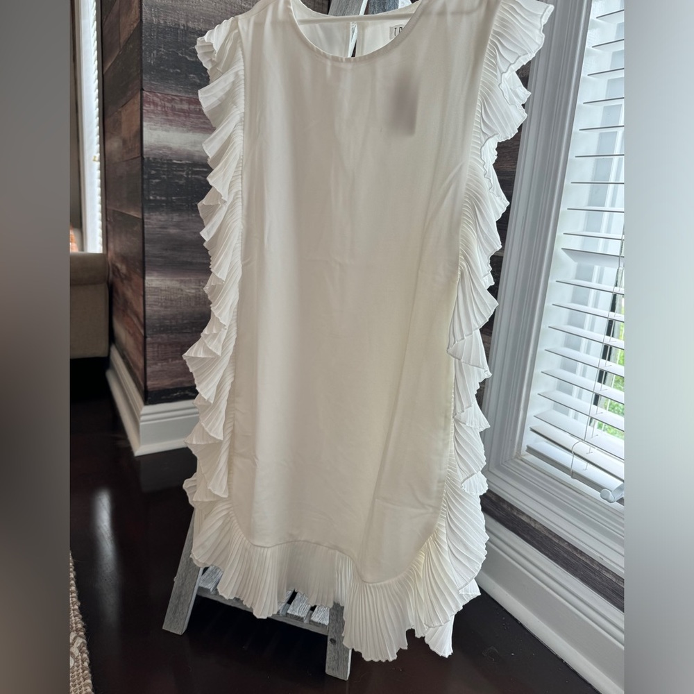White dress. Never worn. New with tags